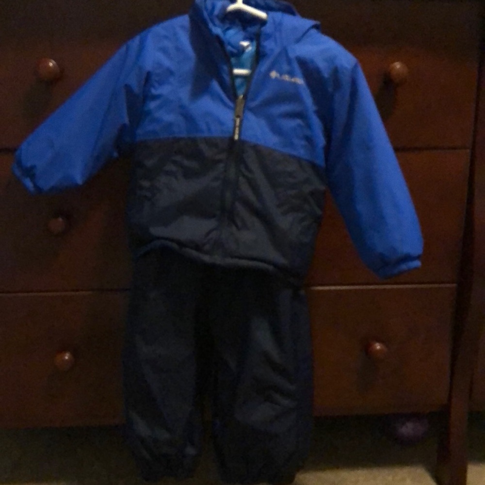 Columbia 2 piece snow suit